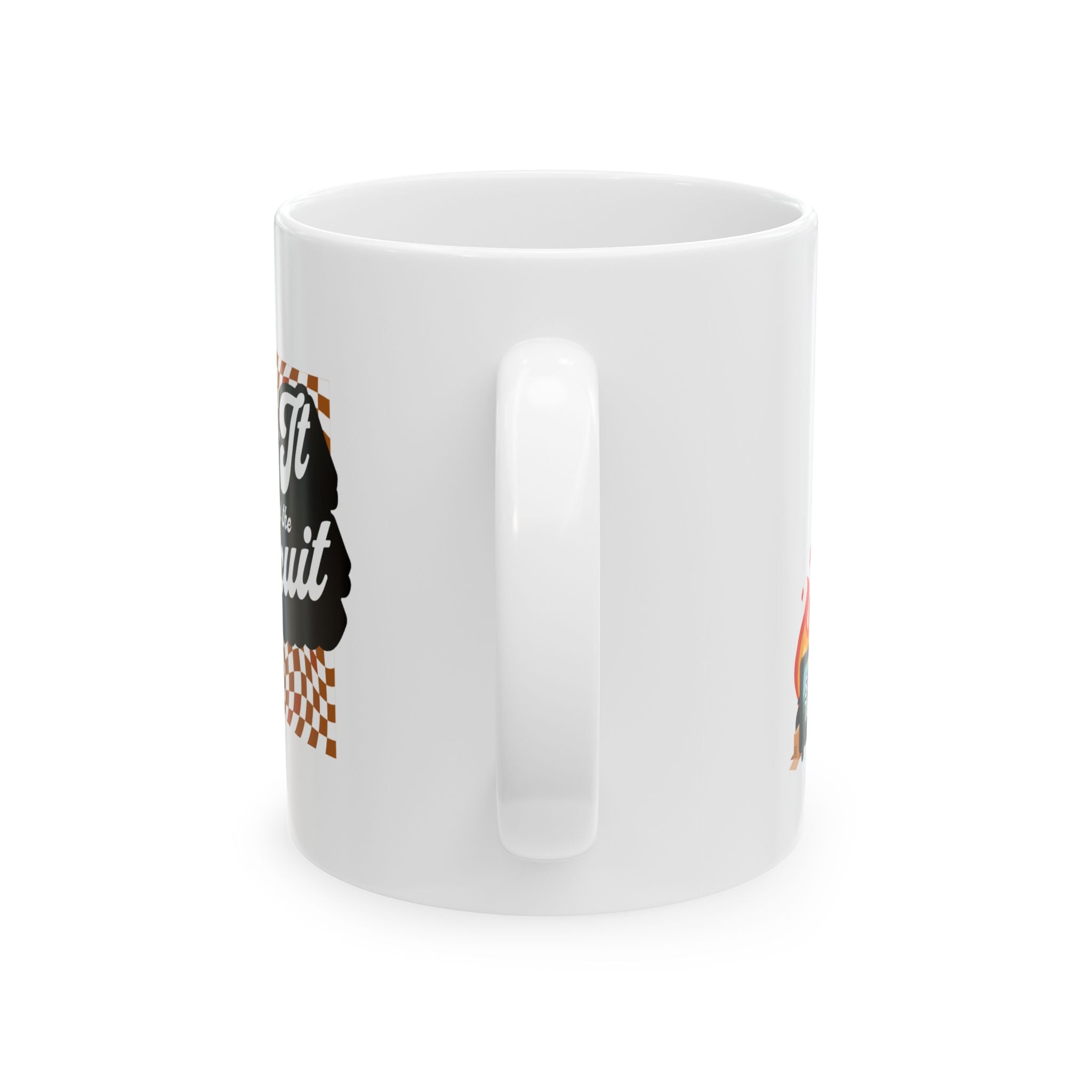 "Risk It to get the Biscuit" - Ceramic Coffee Mug