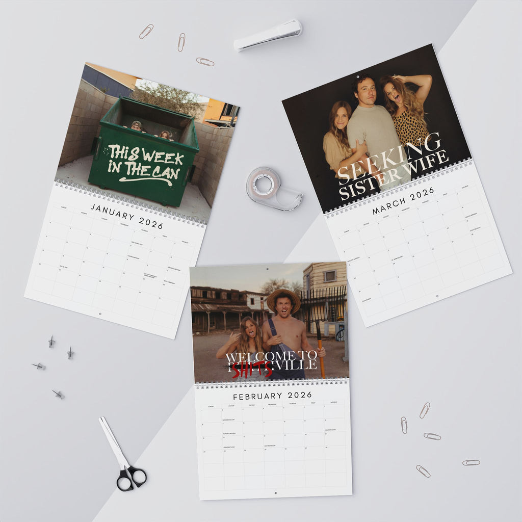 2026 Official "Shit Talk" Calendar