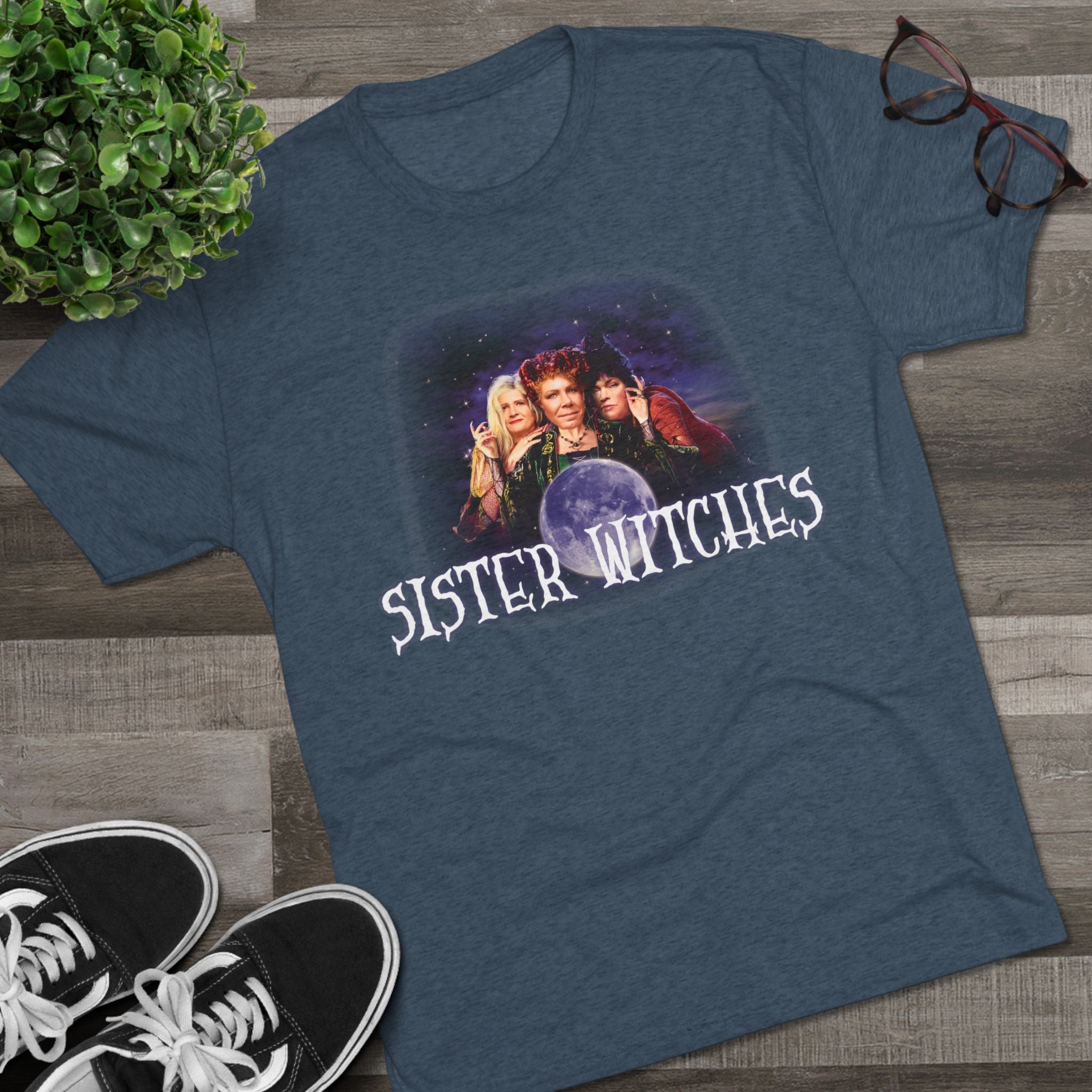 "Sister Witches" - Unisex Tri-Blend Crew Tee