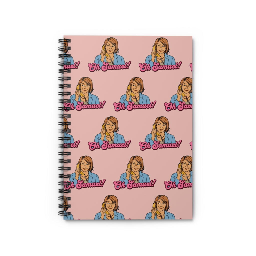 "Oh Samuel" - Small Spiral Notebook