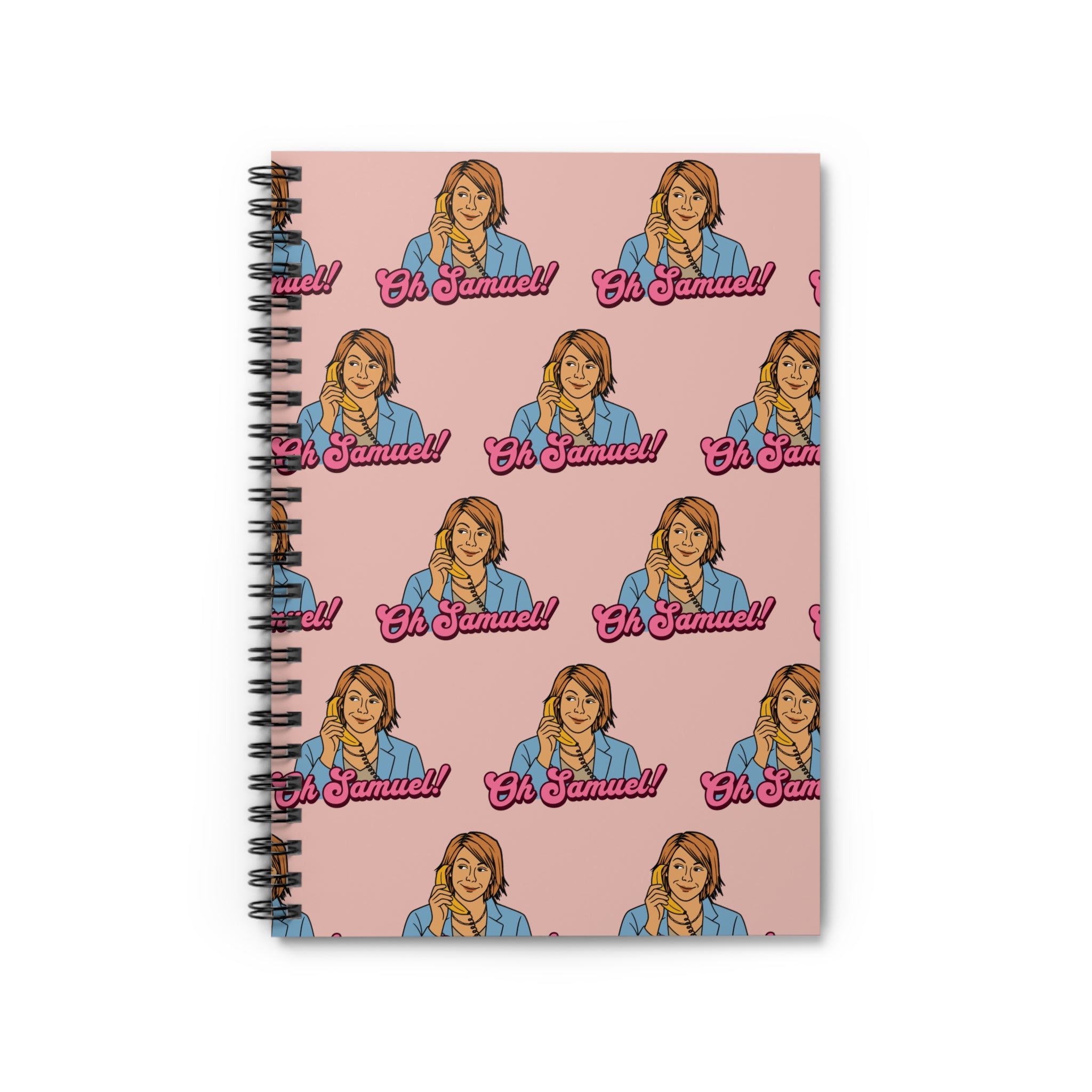 "Oh Samuel" - Small Spiral Notebook