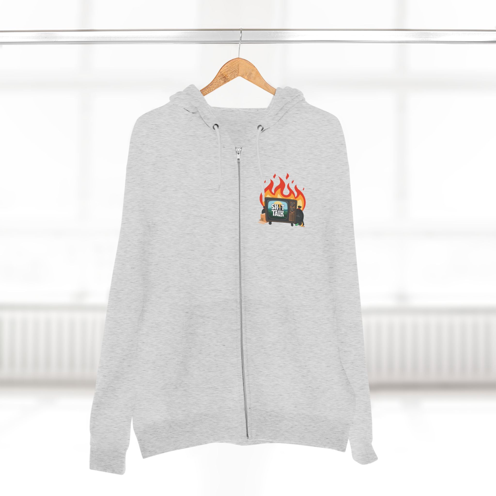 "Shit Talk" Official - Unisex Zip Hoodie