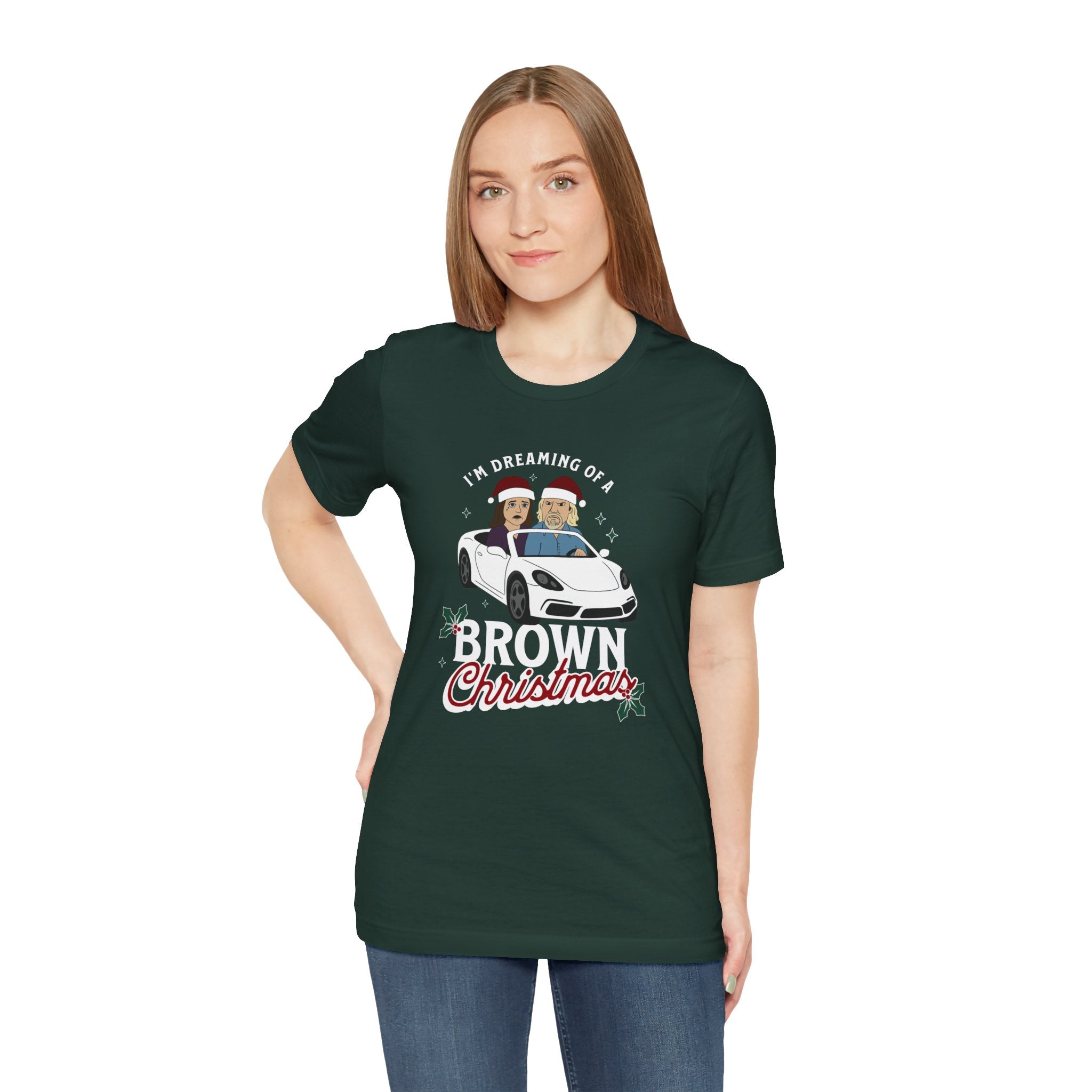 "I'm Dreaming of a Brown Christmas" - Unisex Holiday Tee