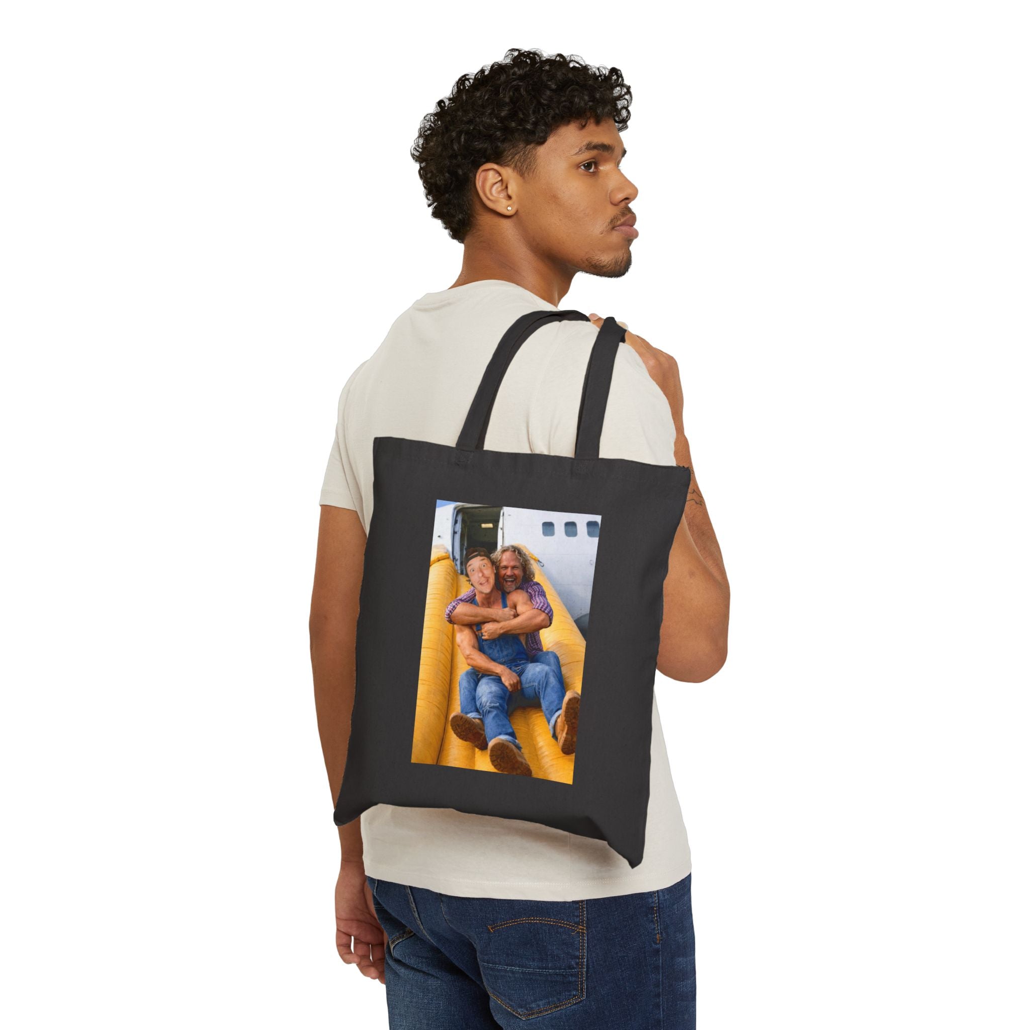 "This Is What Dreams Are Made Of" - Ace Slide Cotton Canvas Tote Bag