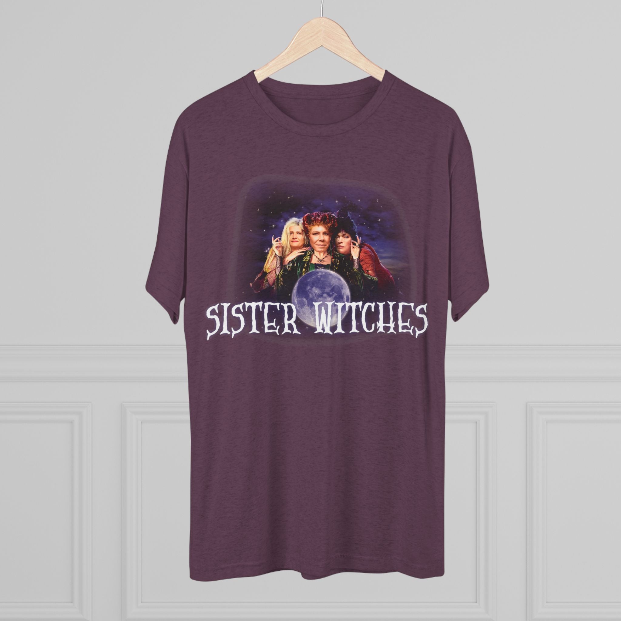 "Sister Witches" - Unisex Tri-Blend Crew Tee