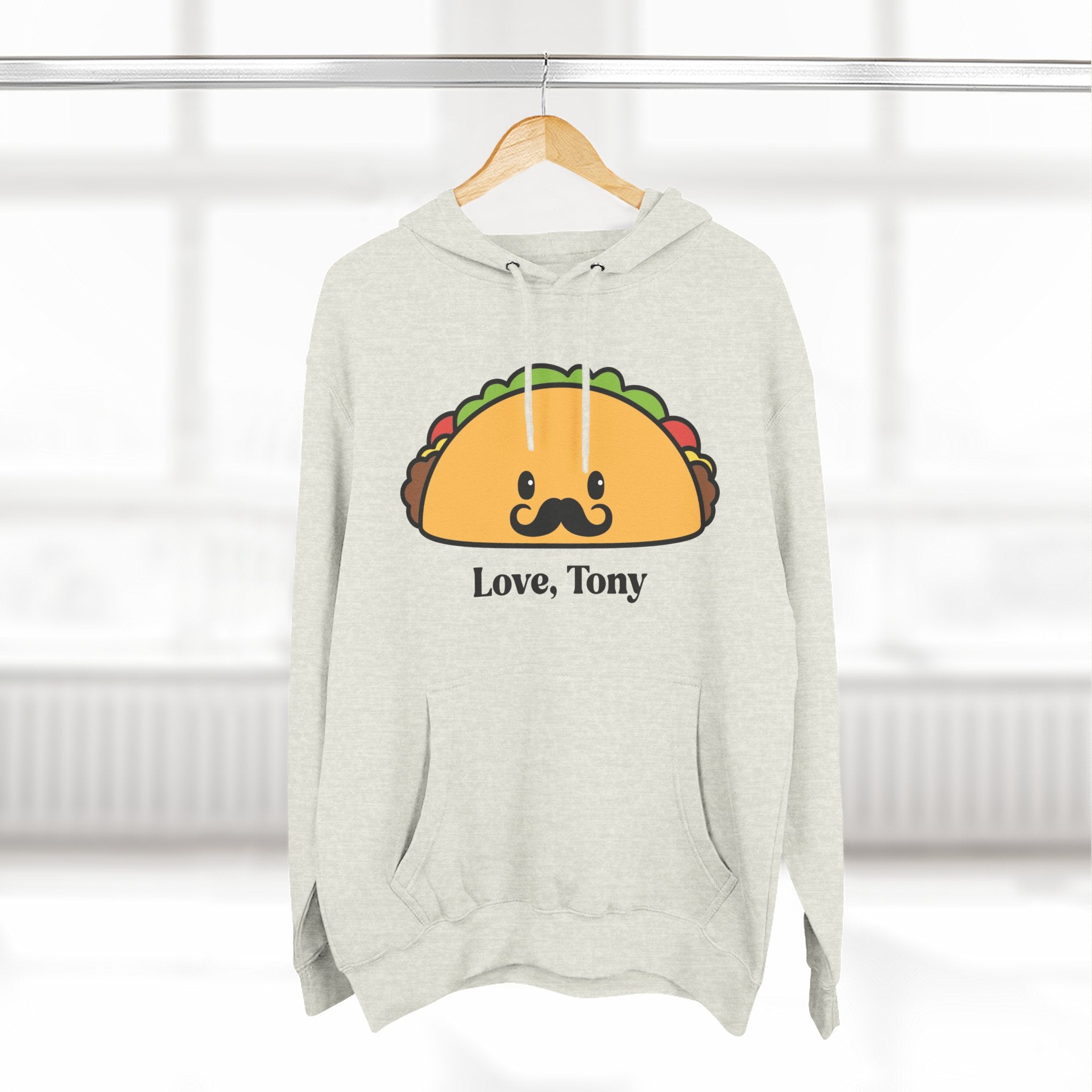 "Love, Tony" - Fleece Hoodie