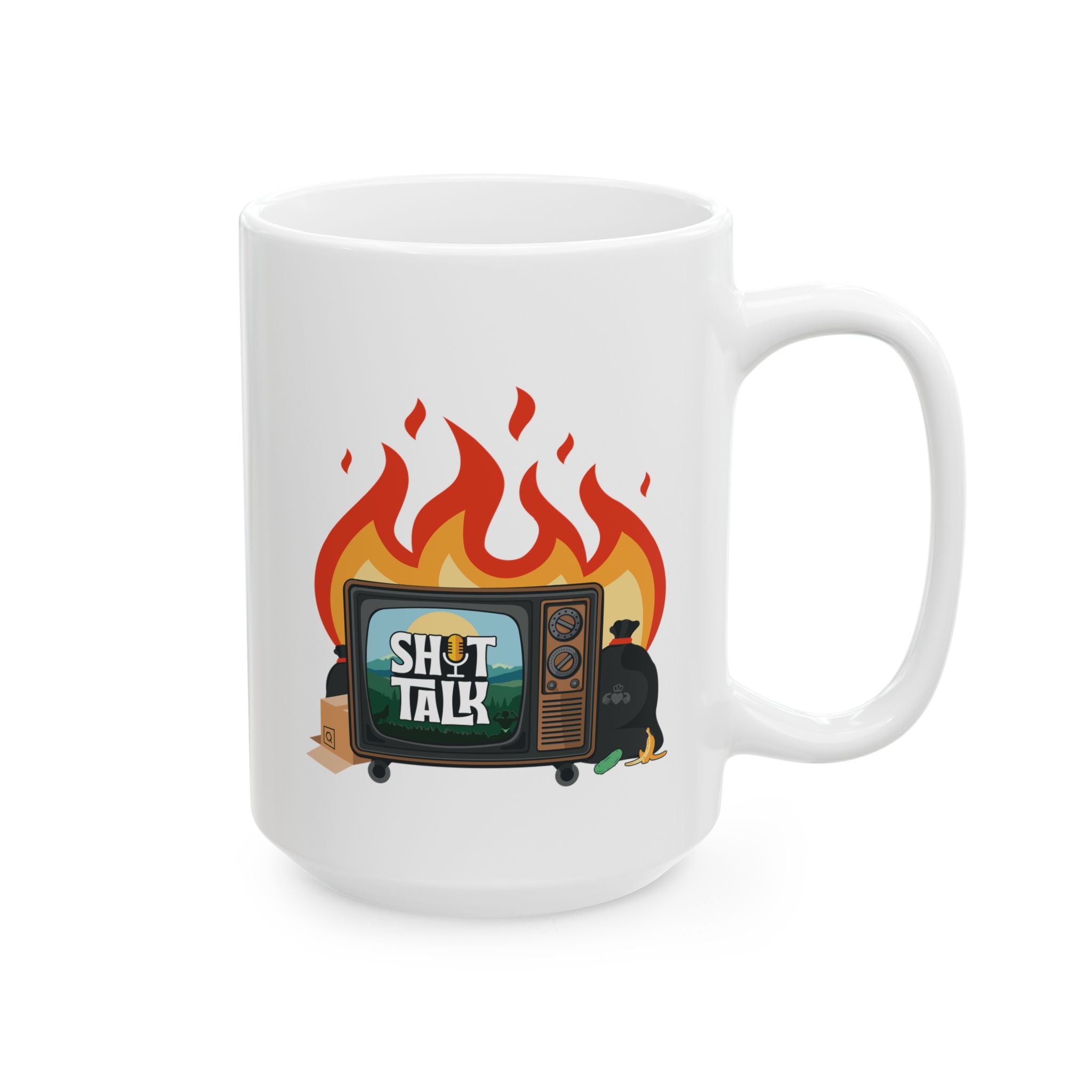 "Shit Talk" Official - Ceramic Coffee Mug