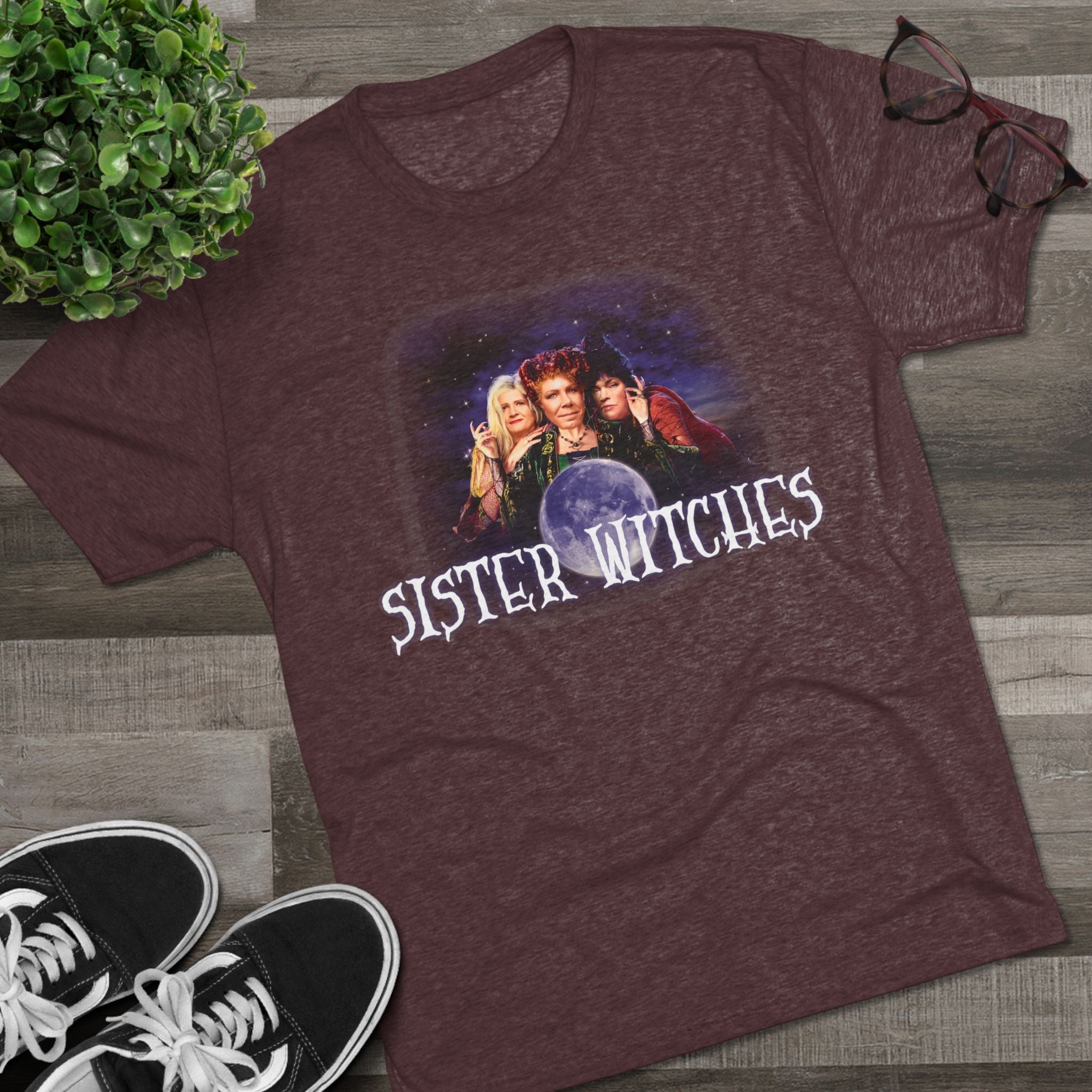 "Sister Witches" - Unisex Tri-Blend Crew Tee