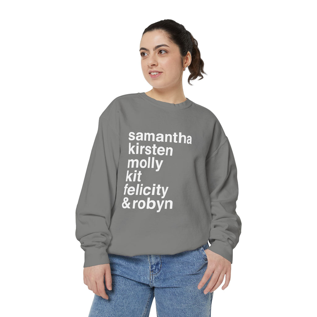 "American Girlie Dolls...and Robyn" - Unisex Crewneck Sweatshirt