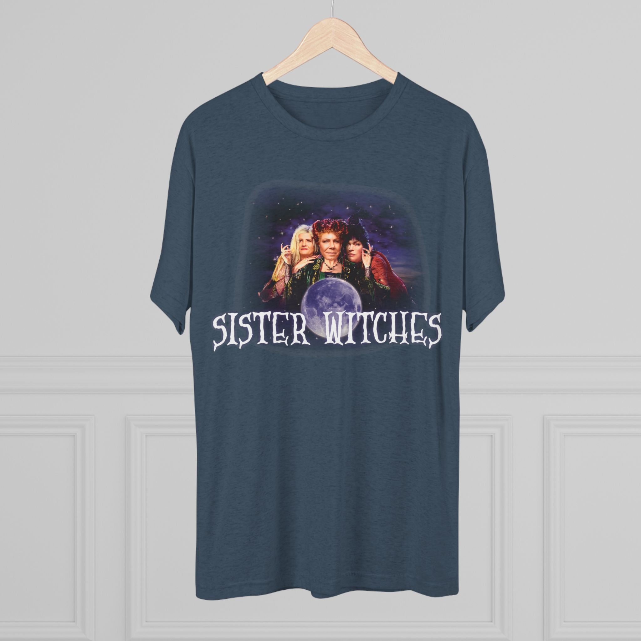"Sister Witches" - Unisex Tri-Blend Crew Tee