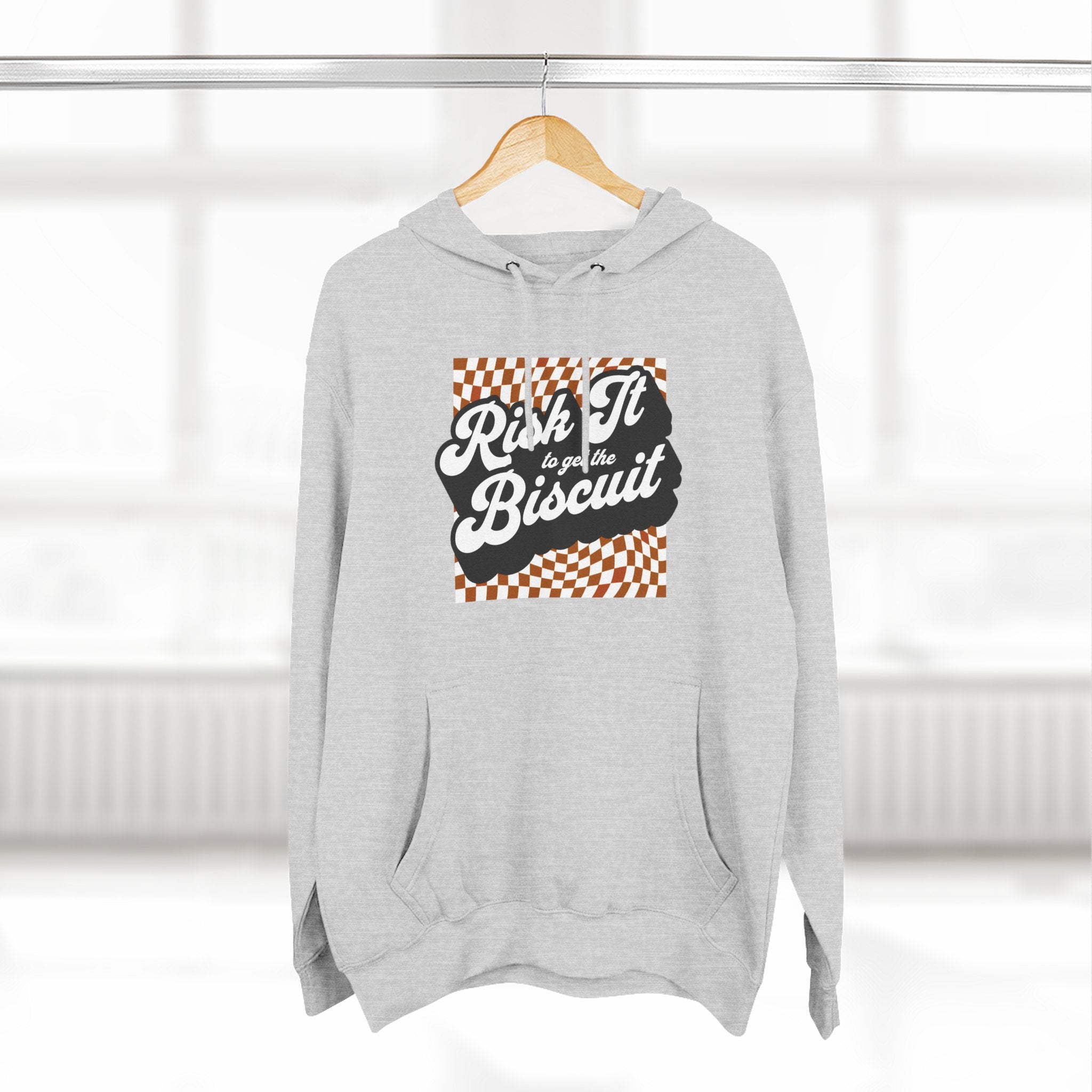 "Risk It to get the Biscuit" - Fleece Hoodie