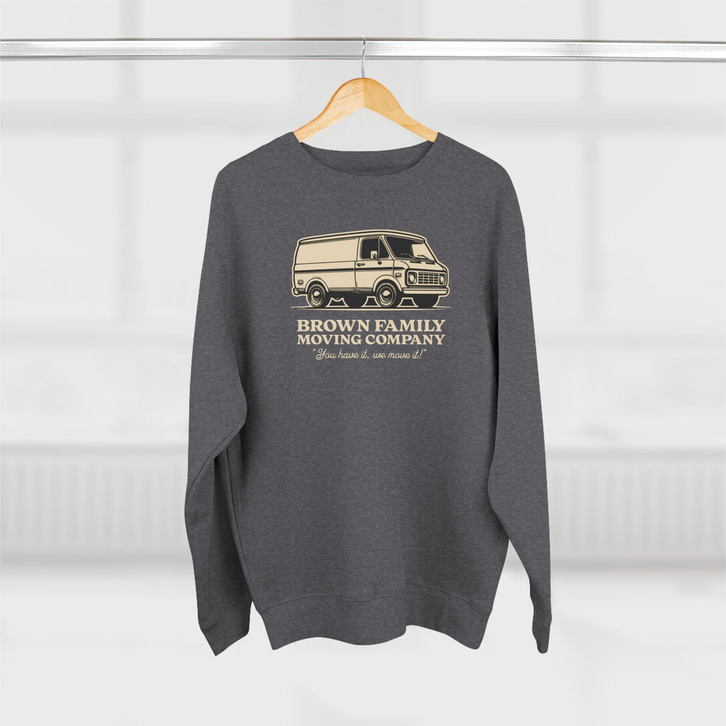 "Brown Family Moving Company" - Cozy Vintage Crewneck