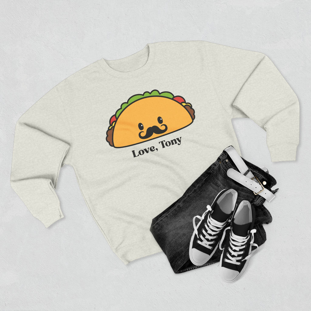 "Love, Tony" - Cozy Vintage Crewneck