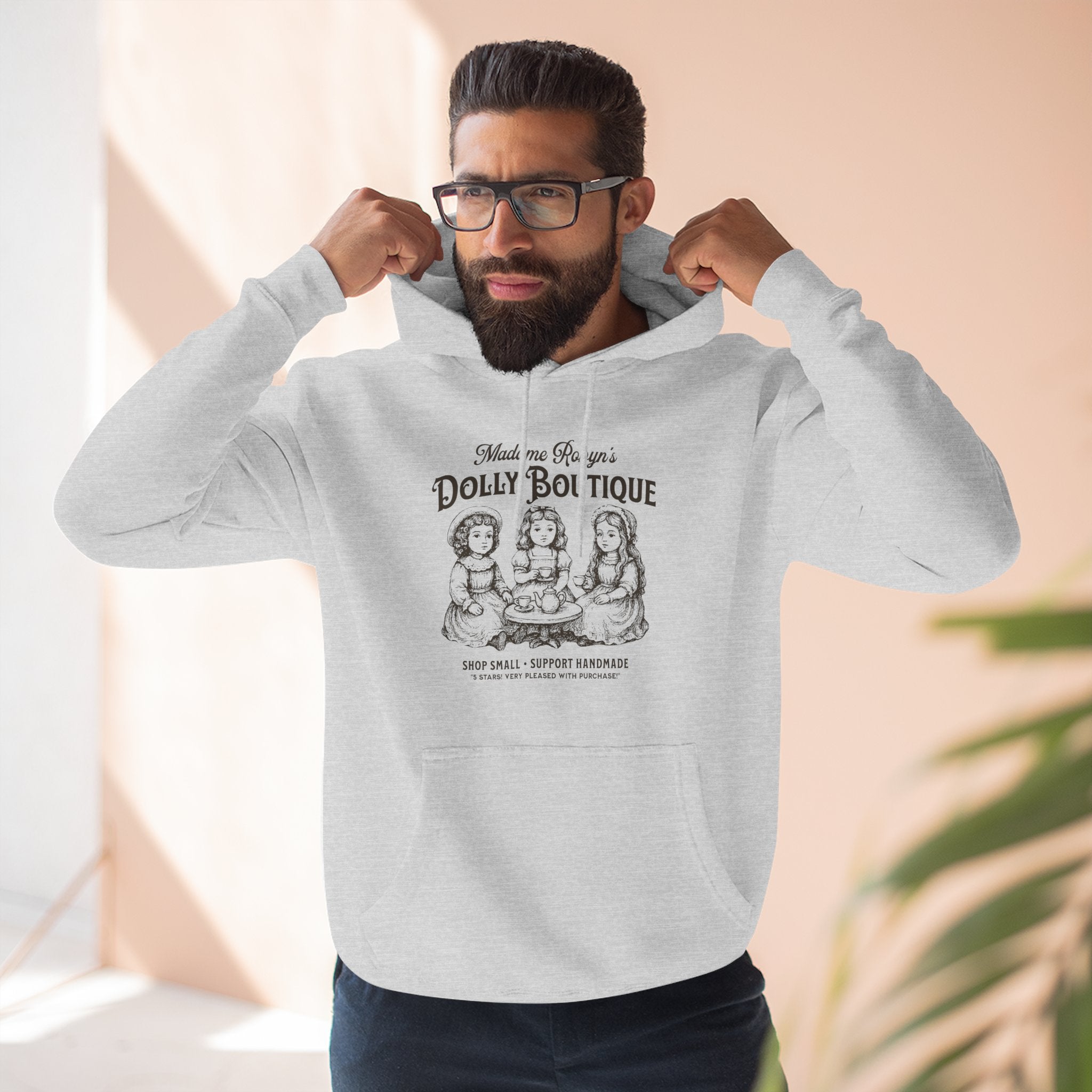 "Madame Robyn's Dolly Boutique" - Fleece Hoodie