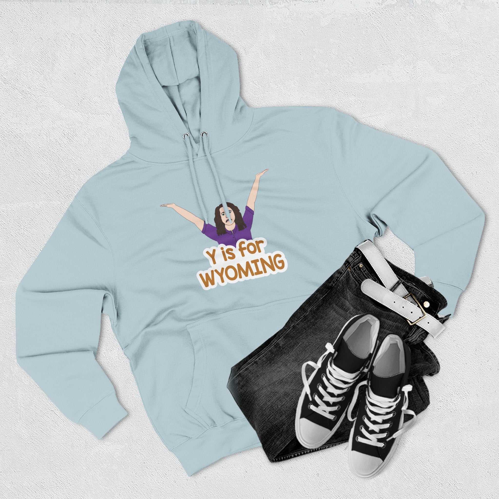 "Y is for WYOMING" - Hoodie Sweatshirt