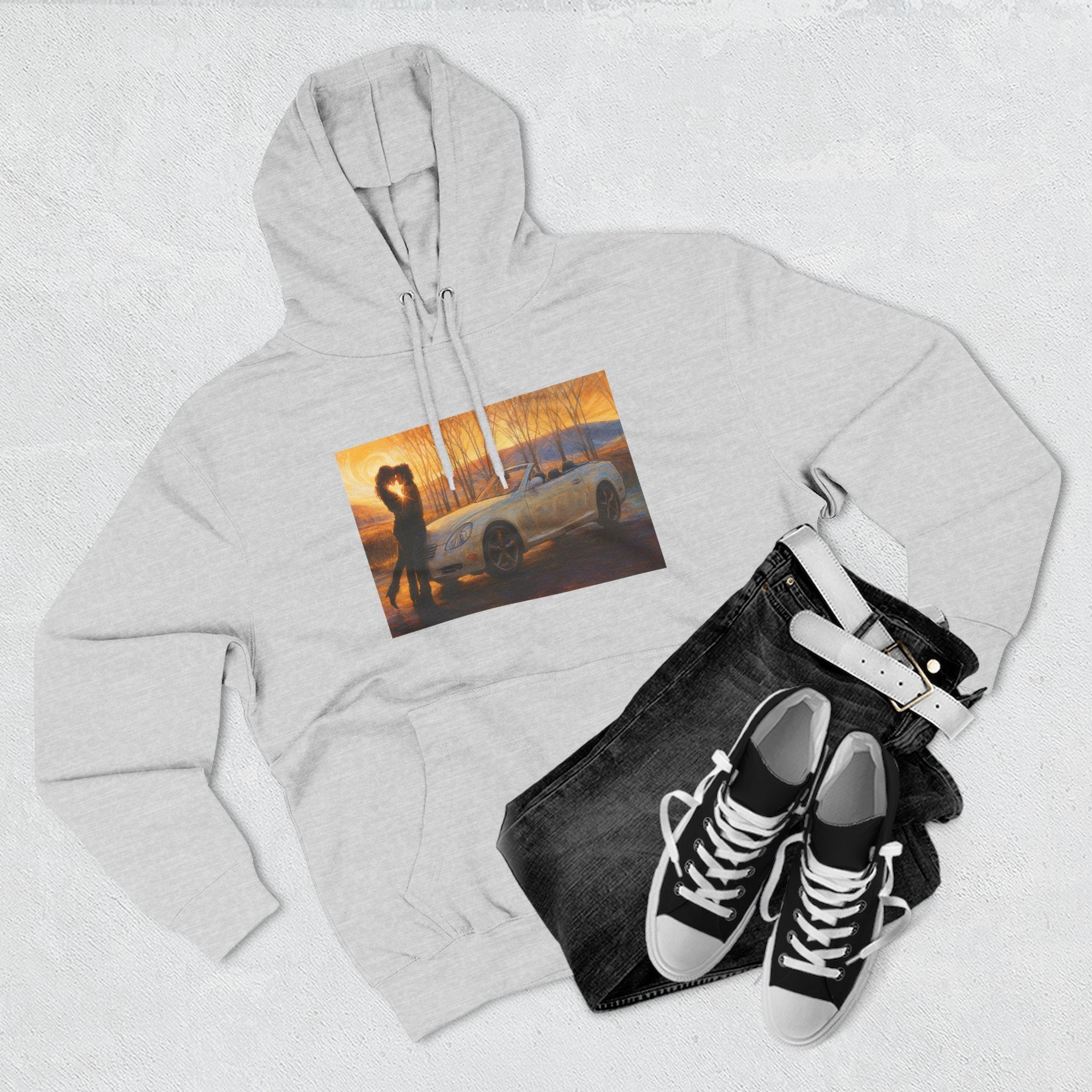 "Soul Mates" feat. The Fanning's Little White Sports Car - Hoodie Sweatshirt