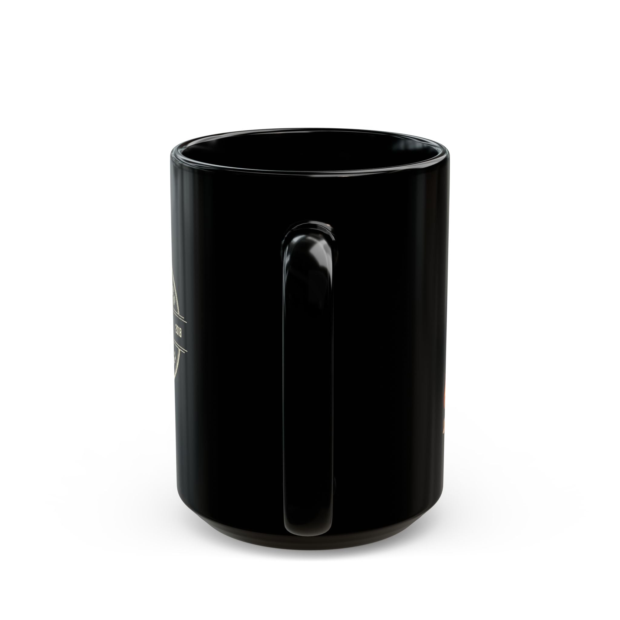 "Coyote Pass" Black Coffee Mug