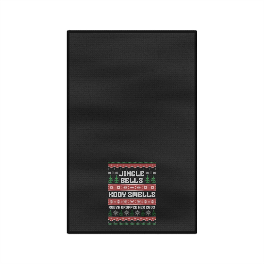 "Jingle Bells..." - Microfiber Kitchen Towel