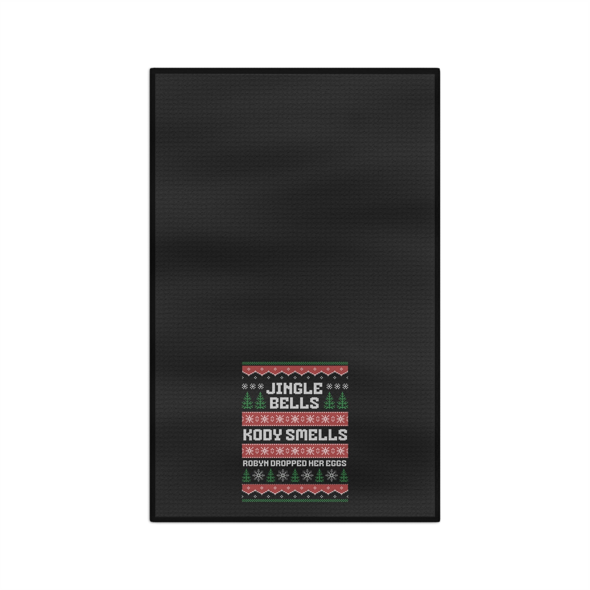 "Jingle Bells..." - Microfiber Kitchen Towel