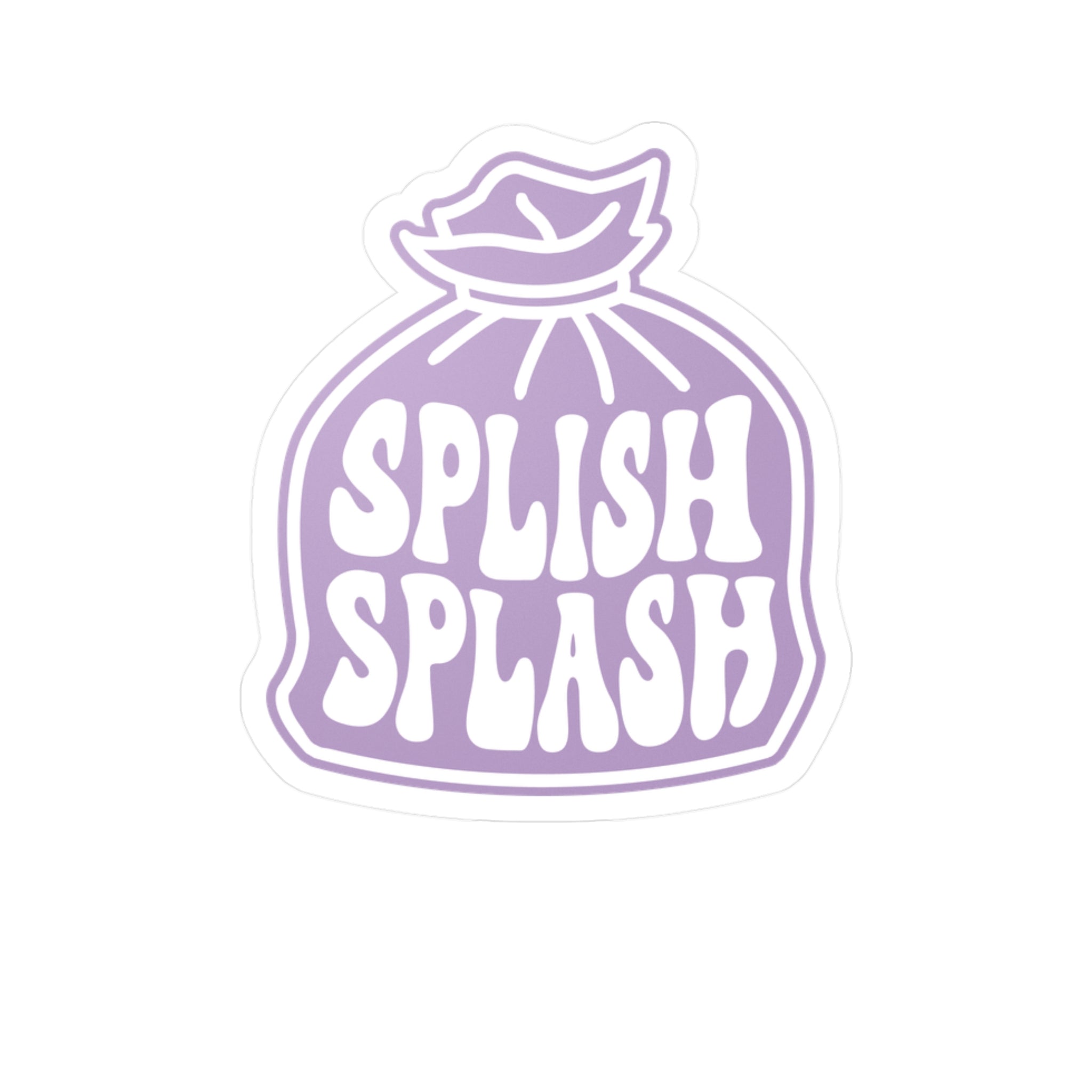 "Splish Splash" - Vinyl Decal