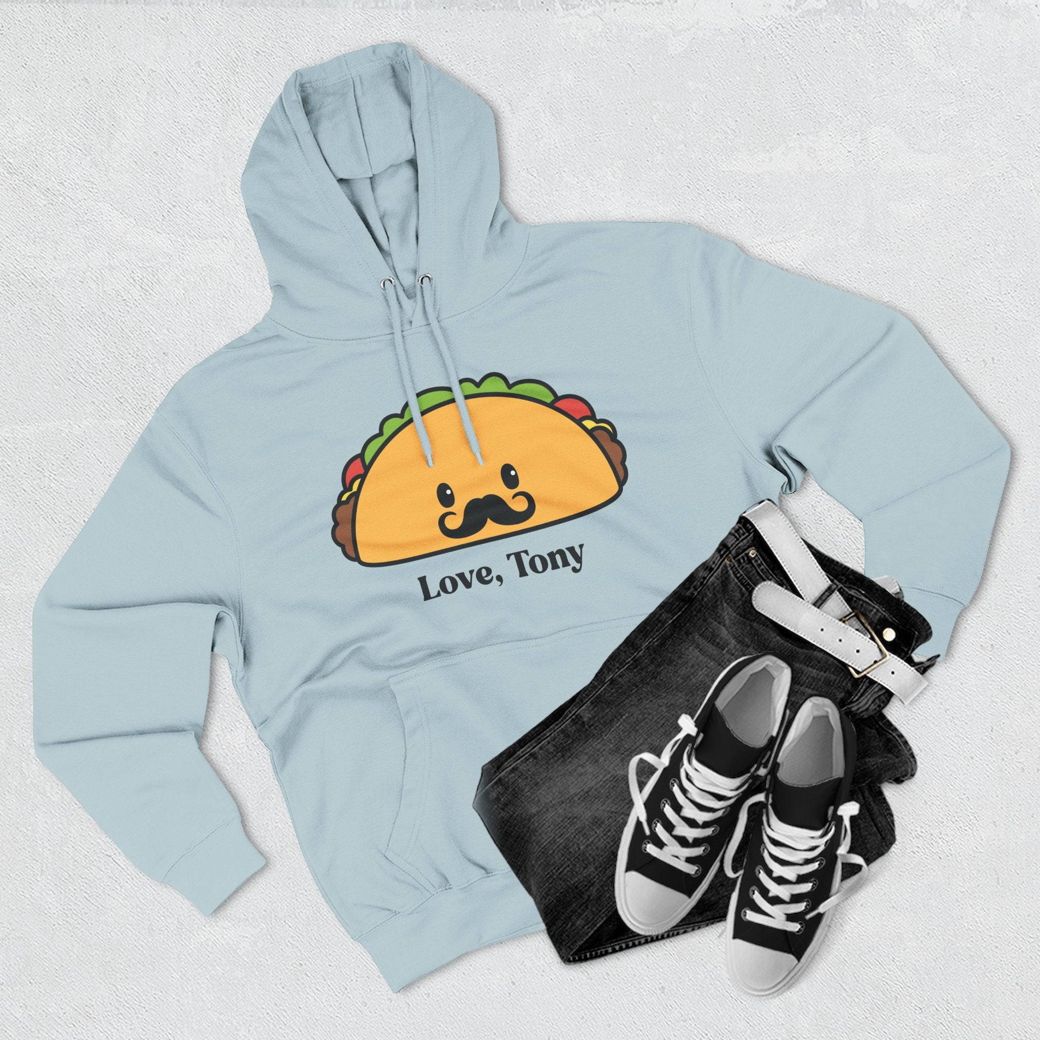 "Love, Tony" - Fleece Hoodie