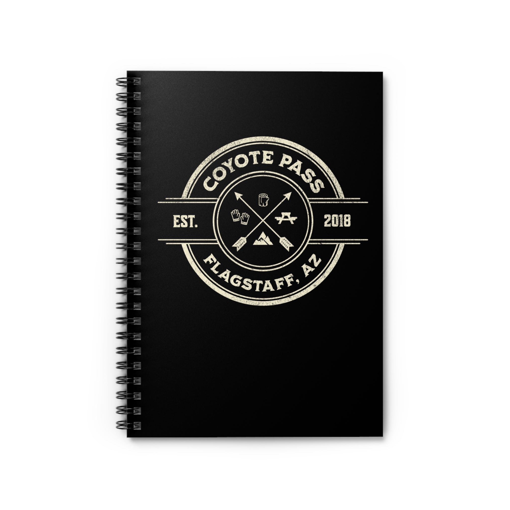 "Coyote Pass" - Small Spiral Notebook
