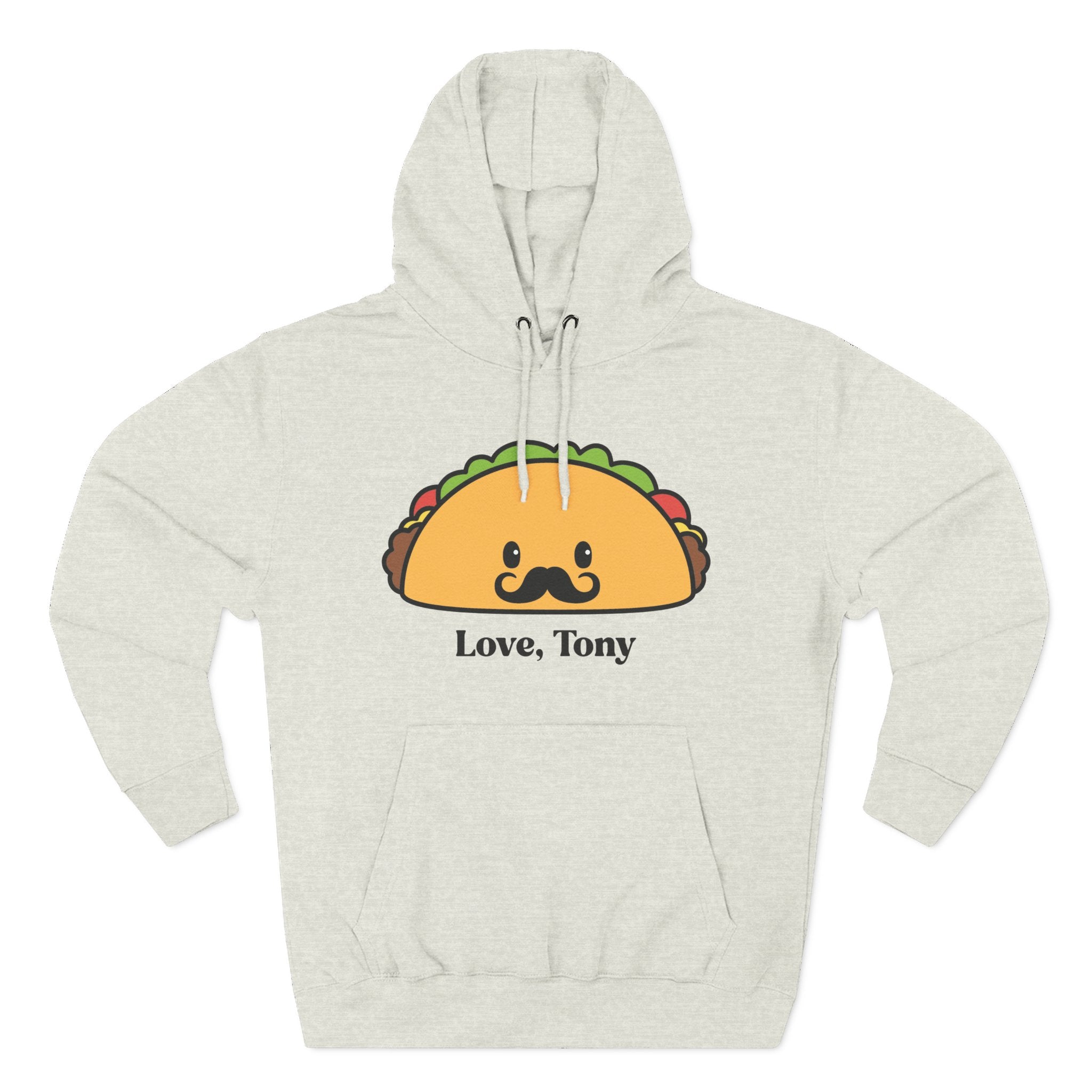"Love, Tony" - Fleece Hoodie