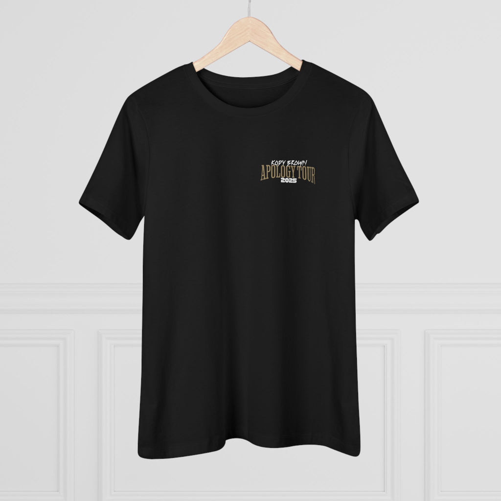 "Apology Tour 2025" - Women's Cotton Tee
