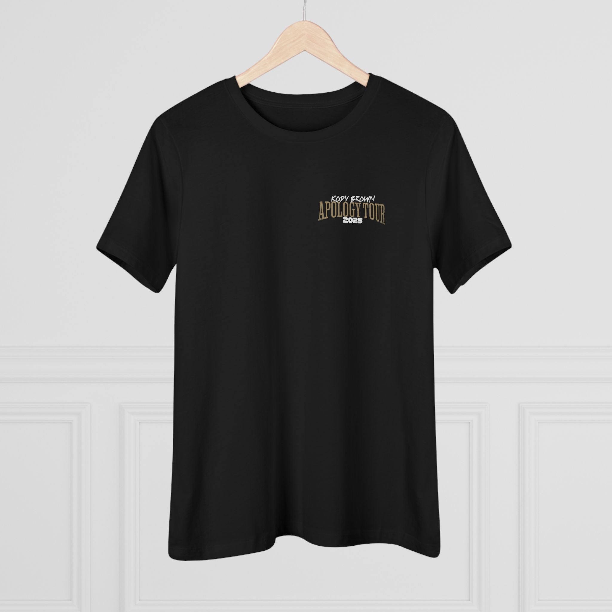 "Apology Tour 2025" - Women's Cotton Tee