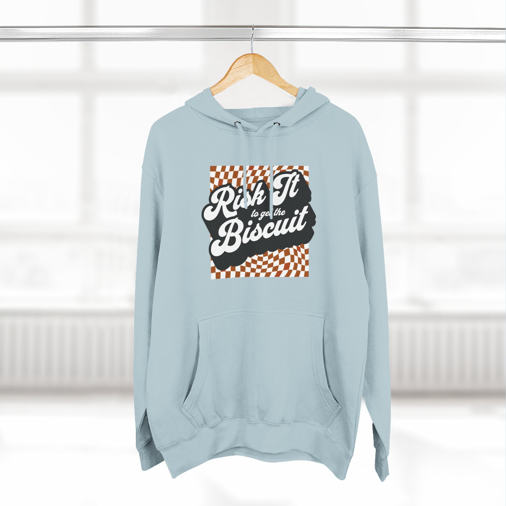 "Risk It to get the Biscuit" - Fleece Hoodie