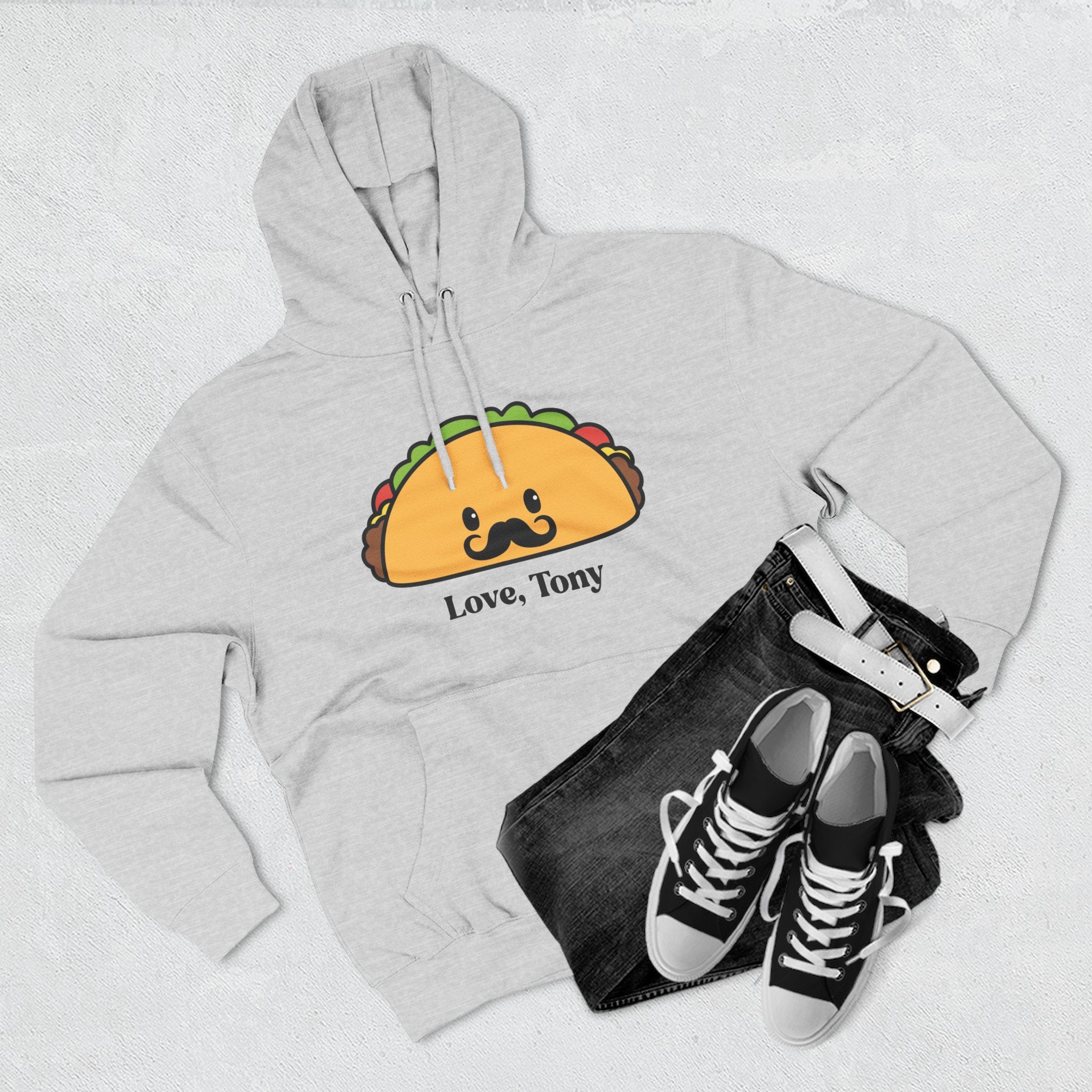 "Love, Tony" Hoodie Sweatshirt