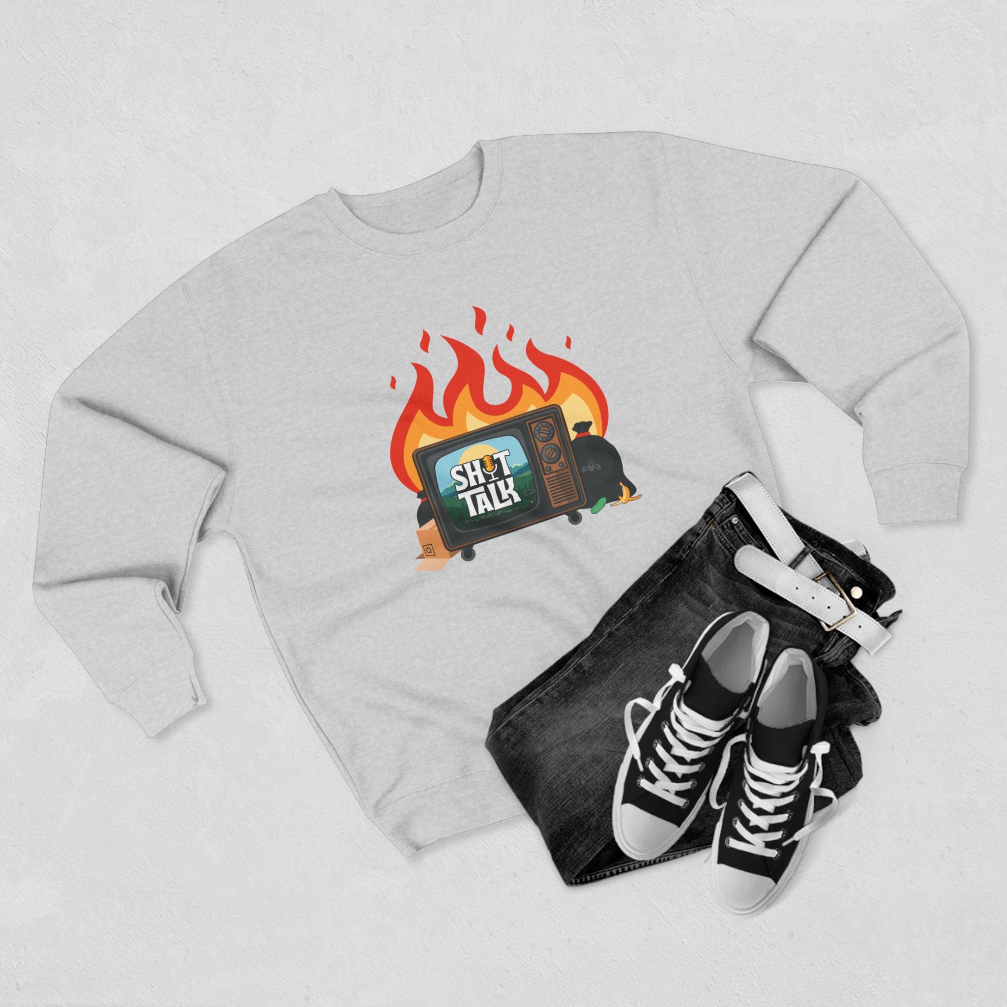 "Shit Talk" Official Logo - Crewneck Sweatshirt