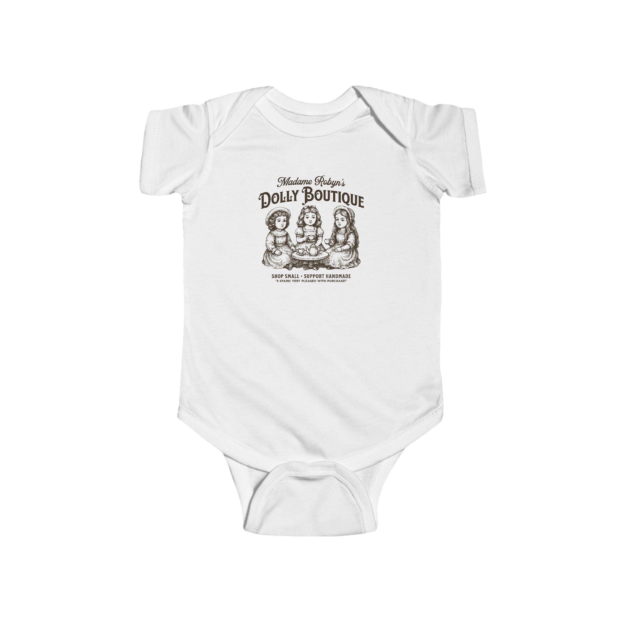 "Madame Robyn's Dolly Boutique" - Baby Bodysuit