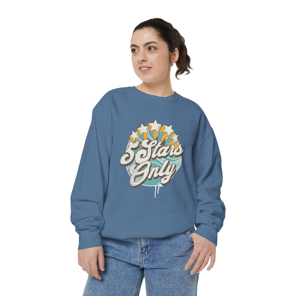 "5 Stars Only" - Unisex Crewneck Sweatshirt
