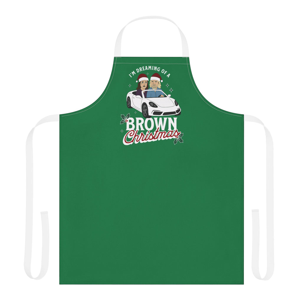 "I'm Dreaming of a Brown Christmas" — Holiday Kitchen Apron