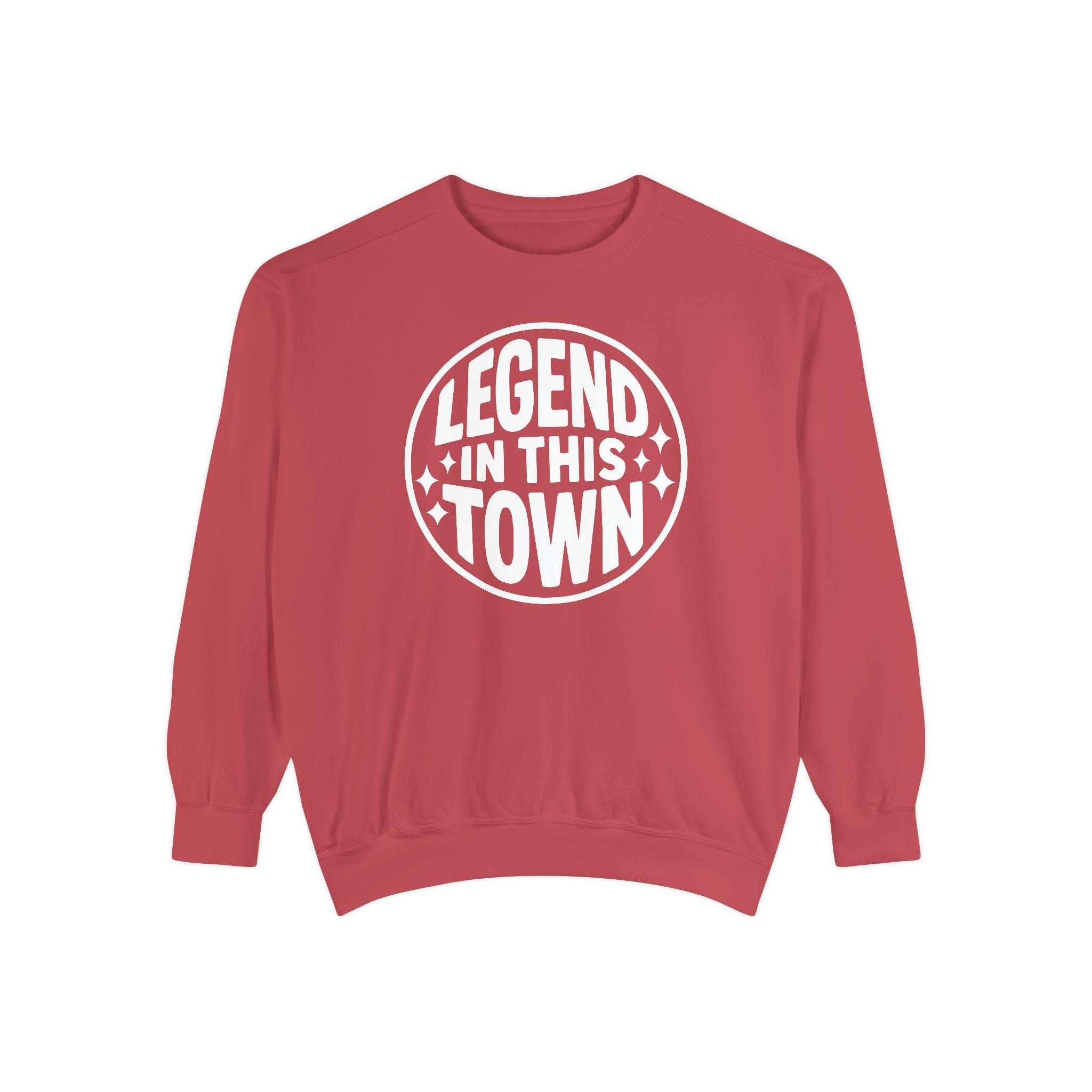 "Legend in this Town" Official Cozy Unisex Crewneck