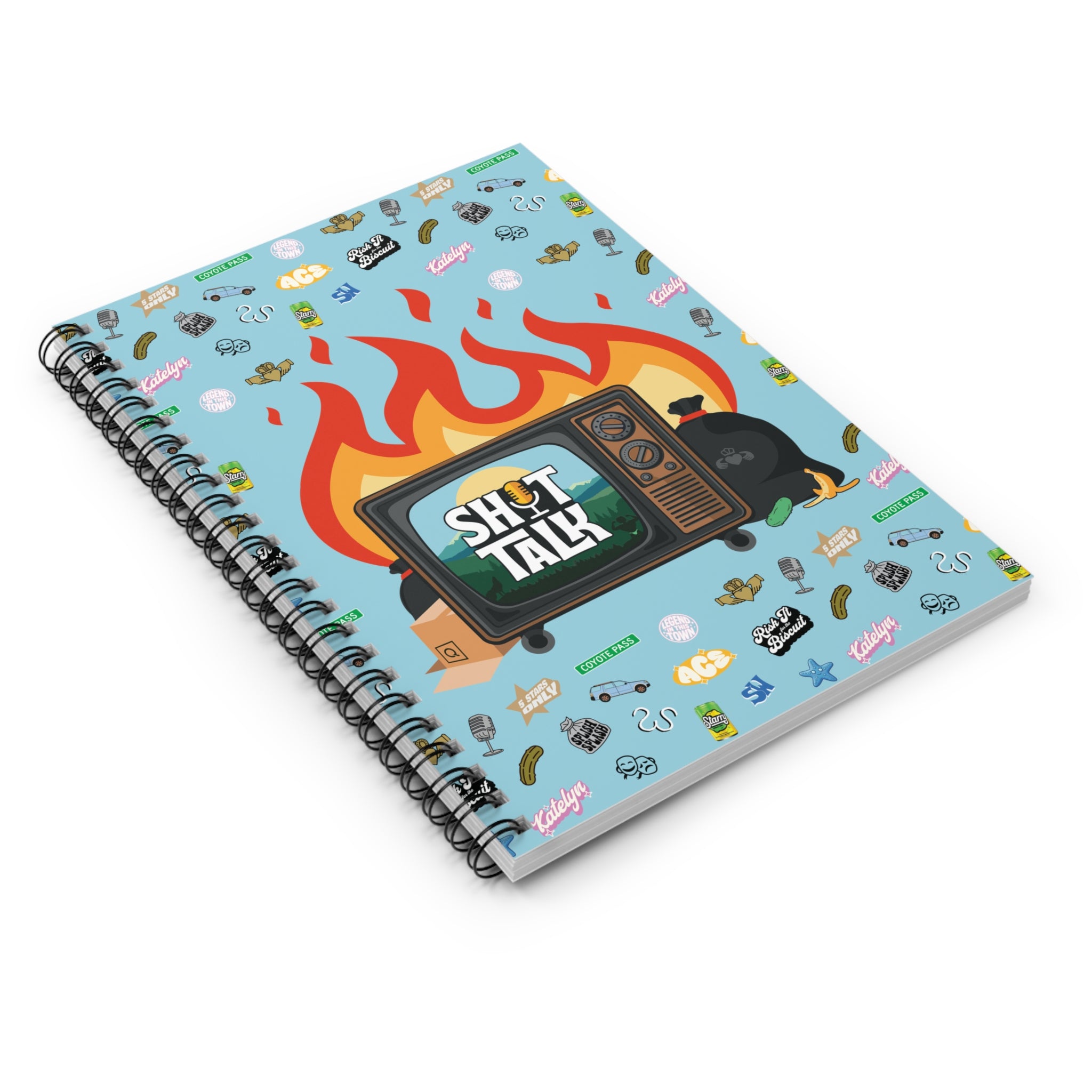 "Shit Talk" Official - Small Notebook
