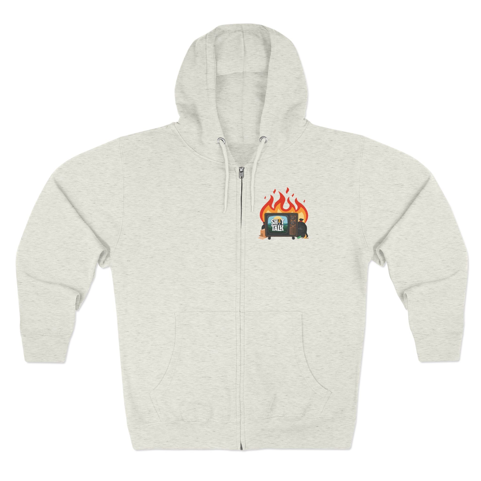 "Shit Talk" Official - Unisex Zip Hoodie