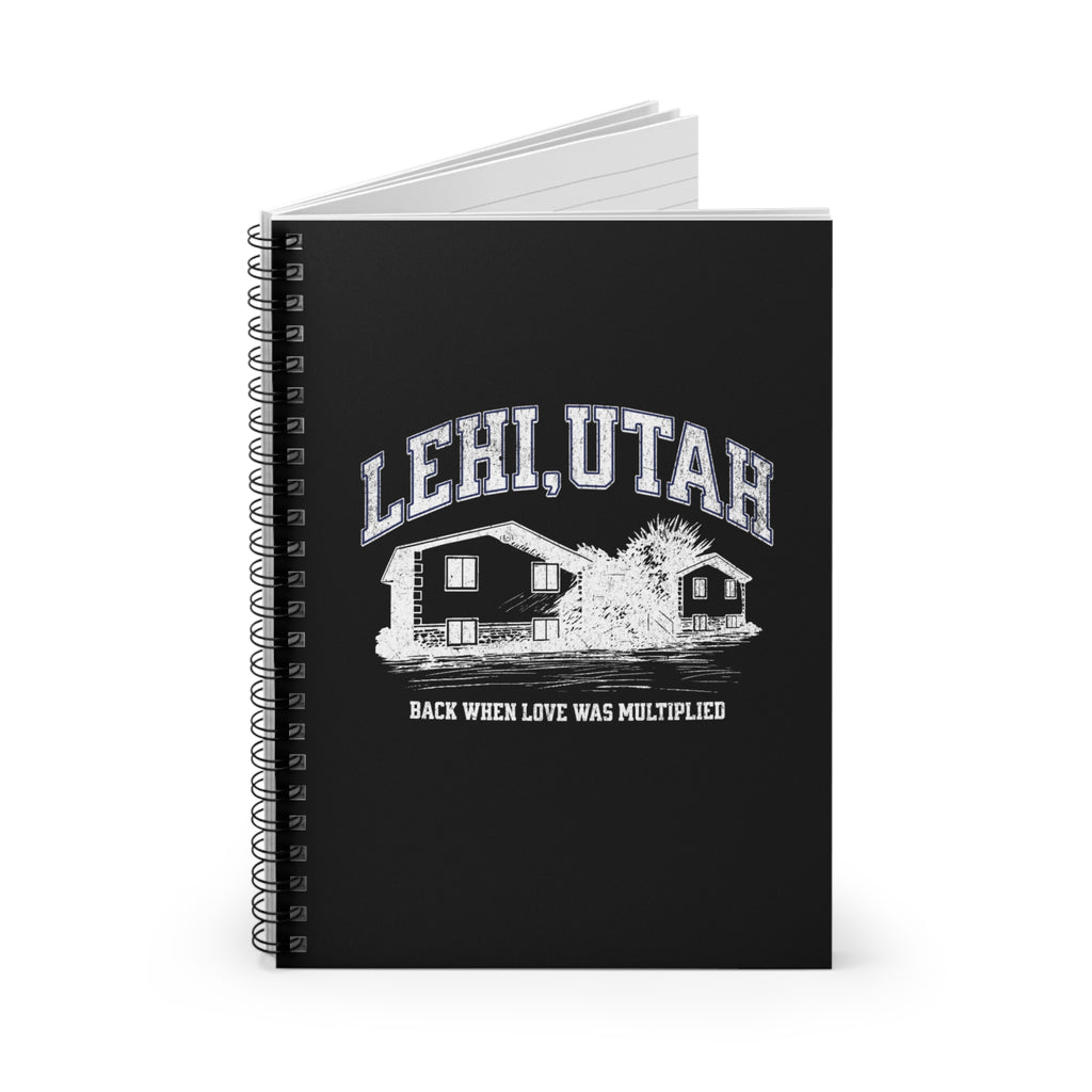 "Lehi, Utah" - Small Spiral Notebook