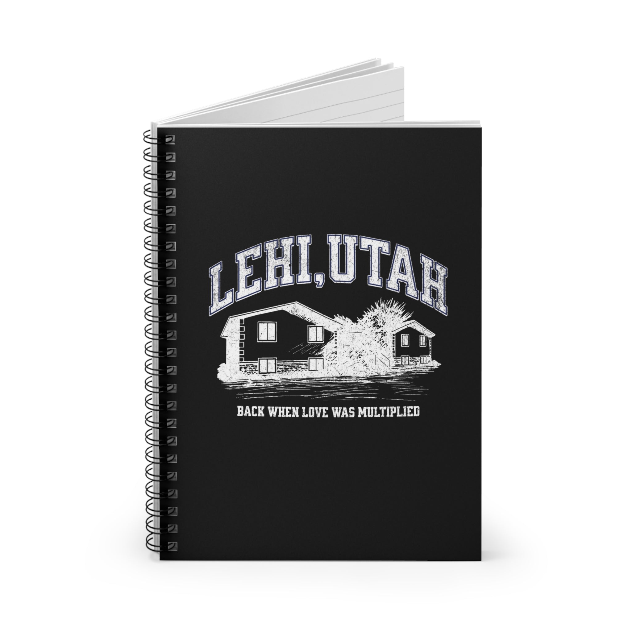 "Lehi, Utah" - Small Spiral Notebook